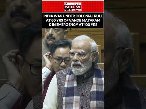 PM Modi Slams Emergency Era, Says Patriots Were Put In Jail When Vande Mataram Completed 100 Years
