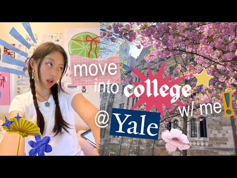 move into college with me @ yale 🎧🌷 | dream dorm, ikea & target trips, rooming w/ my best friend