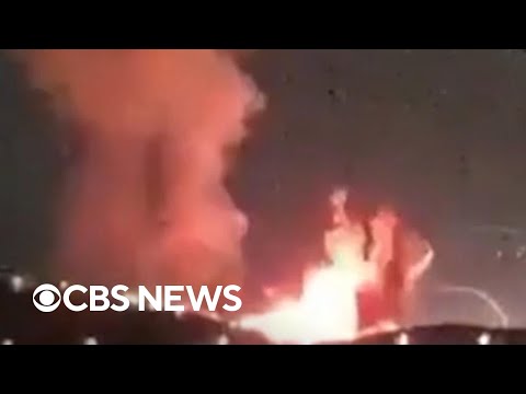 Trump posts video of massive bombing in Iran's Isfahan