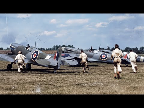 Aviation Titans: Supermarine & Vickers | From Spitfires to V-Bombers | Restored & Colorized