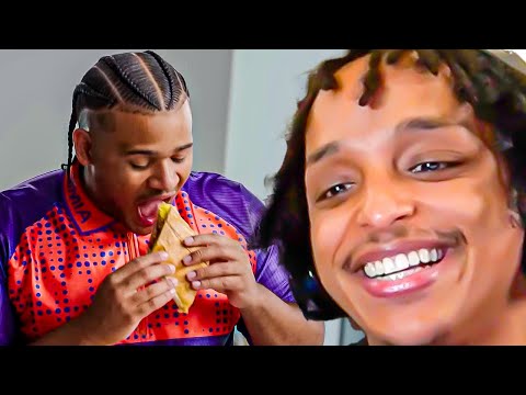 Fanum Teaches Us How to Make a CHOPPED CHEESE 😂