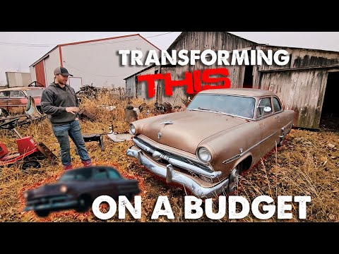SAVING a 1953 FLATHEAD and TRANSFORMING it on a BUDGET