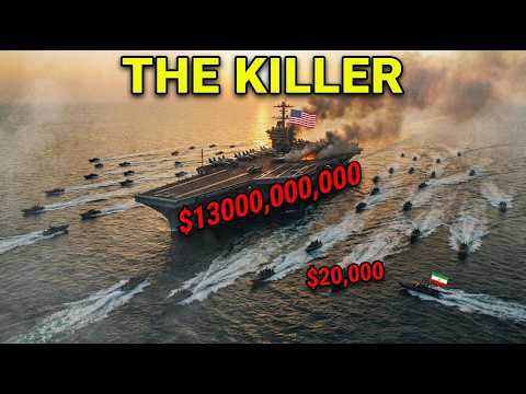How Iran’s Speedboat Swarms Can Sink a U.S. Super-Carrier!