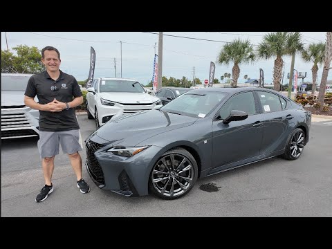 The 2025 Lexus IS 350 F Sport is the MOST reliable compact luxury sport sedan