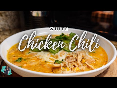 THE ONLY CHILI RECIPE YOU NEED THIS FALL! | EASY WHITE CHICKEN CHILI