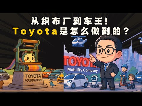 【品牌崛起】从织布厂到车王！Toyota是怎么做到的？