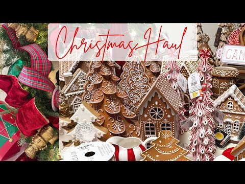 Huge Christmas Haul 2025, Gingerbread Christmas Haul, traditional Christmas haul video