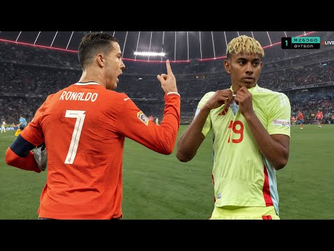 The Day Cristiano Ronaldo Taught Football to Lamine Yamal 