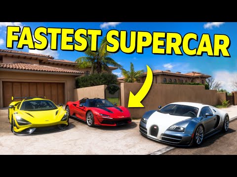 Fastest Supercar Challenge! - Forza Horizon 5