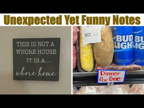 Unexpected Notes, Signs and Messages That Are Funnier Than They Should Be