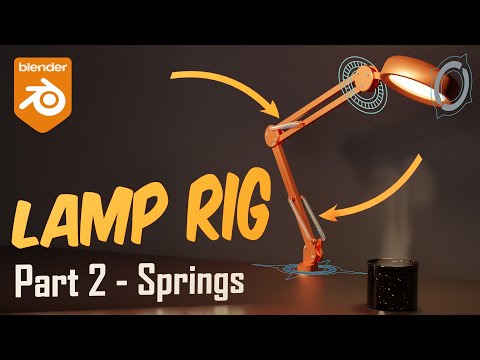 Lamp Tutorial Part 2 - The Secret to Realistic Spring Movement in Blender Rigs