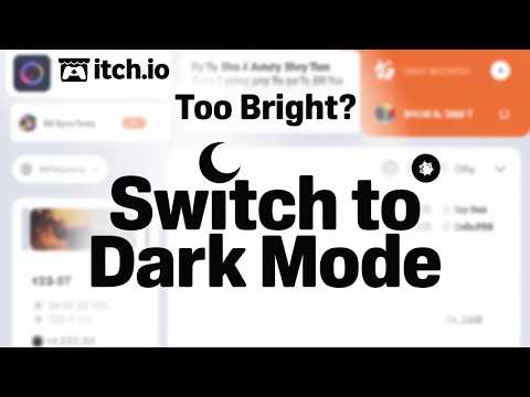 Enable Itch.io Dark Mode Easily | Full Settings Guide (2026)
