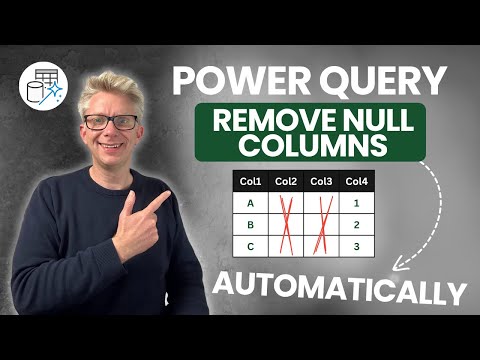 Power Query Trick: Instantly Remove All Null Columns! 💥
