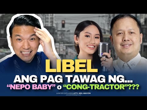 LIBEL vs FAIR COMMENTARY sa Flood Control Contractors and Issues... #LawyerExplains #AttorNEIL