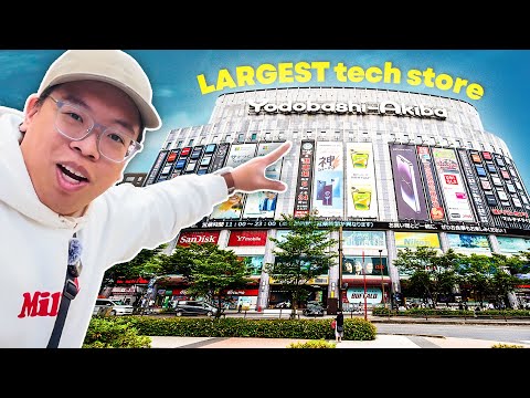 Exploring Tokyo's LARGEST Tech Store