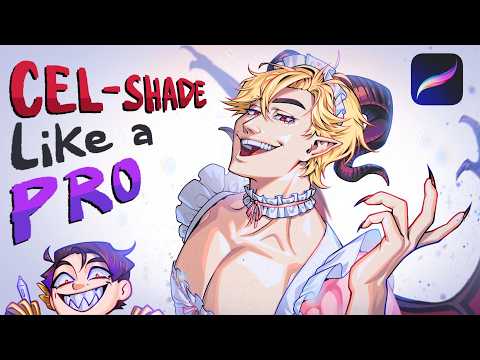 How to CEL SHADE like a Pro!【Digital Art Tutorial / Tips】