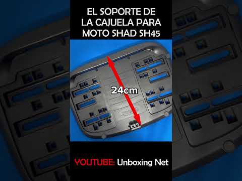 ESTE ES EL SOPORTE DE LA CAJUELA PARA MOTOCICLETA SHAD SH45 #cajuelashad #shadsh45 #cajuelademoto