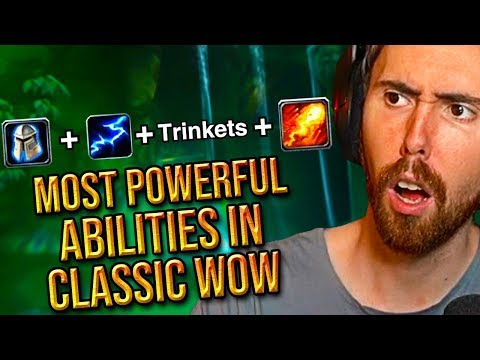 Asmongold Reacts To The Top 10 Most Powerful Abilities in Classic WoW - Hirumaredx