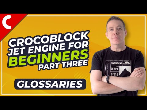 Crocoblock Jet Engine Tutorial - Glossaries - Beginners Guide Part 3