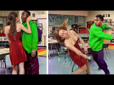 Karen SLAPS Man &amp; Man THUNDER SLAPS BACK!