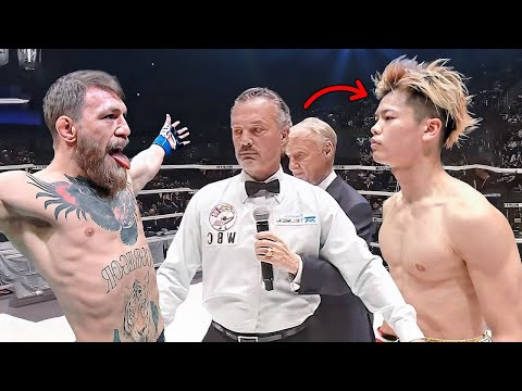 BOOM! Baby Face Kid Knocks Out with Somersaults! Kickboxing, MMA and Boxing Tenshin Nasukawa...