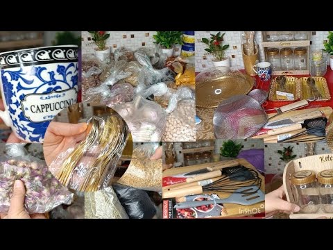 مشترياتي لرمضان 🌙 كملت الي ناقصني من بقول/ توابل/ فواكه جافة و ماعون ربي يبلغنا رمضان🌙 في صحة و خير