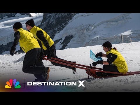 Team Challenge in the Snow | Destination X | NBC