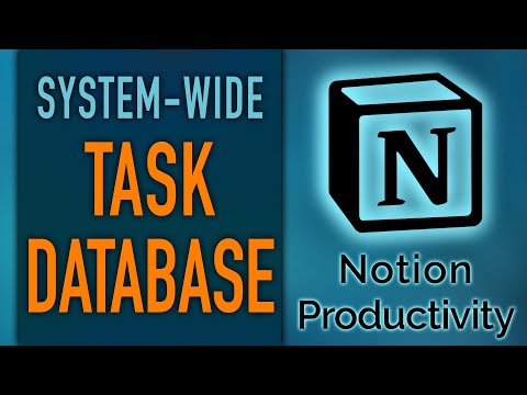 Notion Task Database for Comprehensive Linked System
