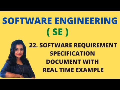 22 Software Requirement Specification Document with Example |SE|