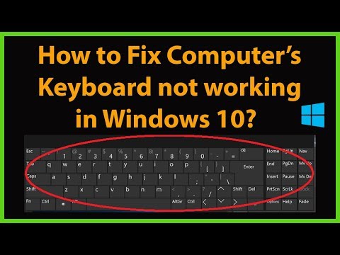 How to Fix Keyboard not Working in Windows 10?