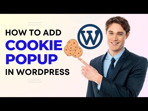 How to Add Cookie Consent Popup in WordPress | Cookie Notice Tutorial | Show Cookies Message in WP