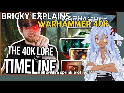 Vtuber Learns The Lore of Warhammer 40K | Channie Reacts to Bricky