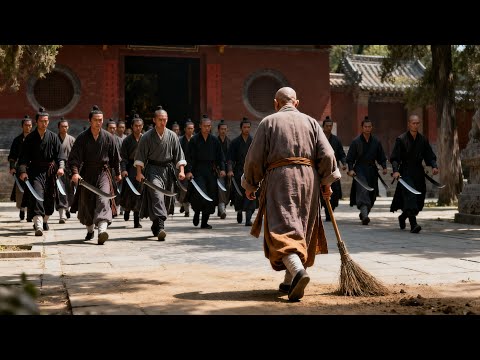 功夫電影！步履瞞珊的少林寺掃地僧竟是天下第一高手！  💥 #中国电视剧 #KungFu #Martial Arts Movies