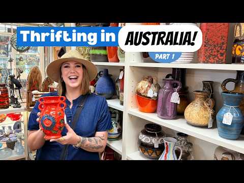 Thrift With Us! 7 Days Thrifting Melbourne, Australia! Thrift Stores +Vintage +Flea Markets - Part 1