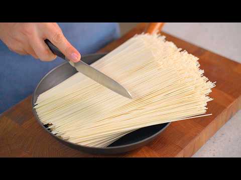 이 방법, 국수집 사장님 아니었으면 평생 몰랐을 뻔했어요!👍👍 이렇게 꼭 만들어보세요. 평범한 국수가 특별해져요. 국수요리 3가지 강쉪