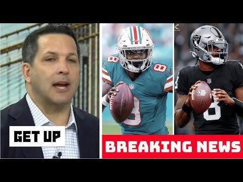 GET UP | Adam Schefter LATEST on Lamar Jackson BLOCKBUSTER Trade scenarios: Dolphins or Raiders?