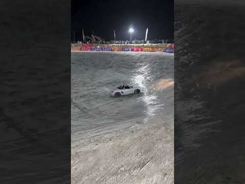 Experience driving through the snowy landscape – a challenging driving test #car  #offroad