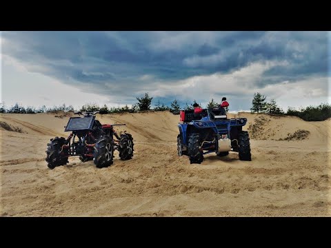 ATV from a VAZ. Automatic clutch.