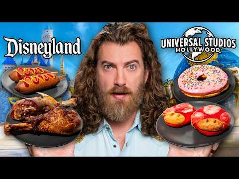 Disneyland vs Universal Studios | Food Feuds