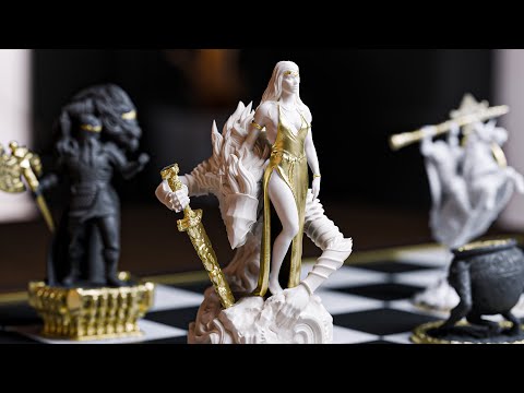 I Designed a Custom Elden Ring Chess Set