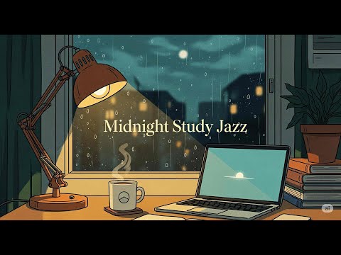 Midnight Study Jazz | Relaxing Instrumental Music for Focus and Concentration