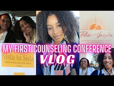 COUNSELING CONFERENCE VLOG | My First Conference as an ALC