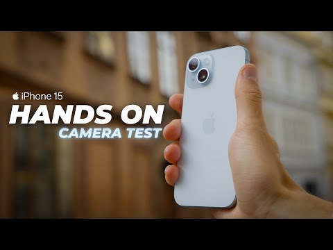 New iPhone 15 Blue: First Look and Camera Test