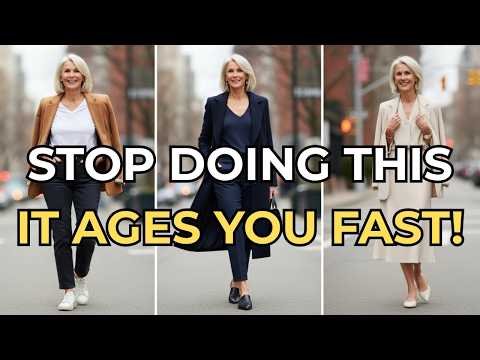YOU’VE BEEN DRESSING WRONG - TRY THIS TO LOOK 10X YOUNGER AS AN OLDER WOMAN