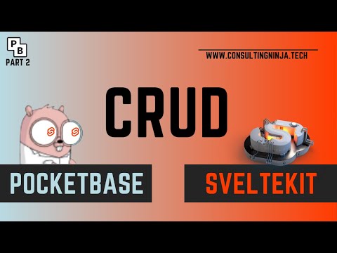 Create a CRUD App with PocketBase and SvelteKit!