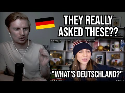 The Dumbest Questions Americans Ask Germans REACTION