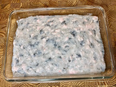 【百花餡】點心常用餡料，肉質鮮美，爽口，用途廣，易制作。用于釀辣椒，🌶️釀茄子，🍆釀冬菇，炸蝦丸🍤，釀豆腐等等。