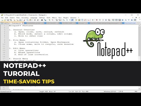 Notepad++ Tutorial