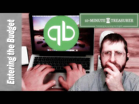 QBO #14: How to enter your budget into QuickBooks Online