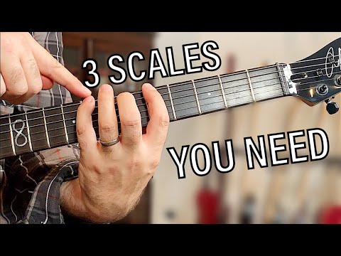 You cannot exist without these - 3 Scales lesson